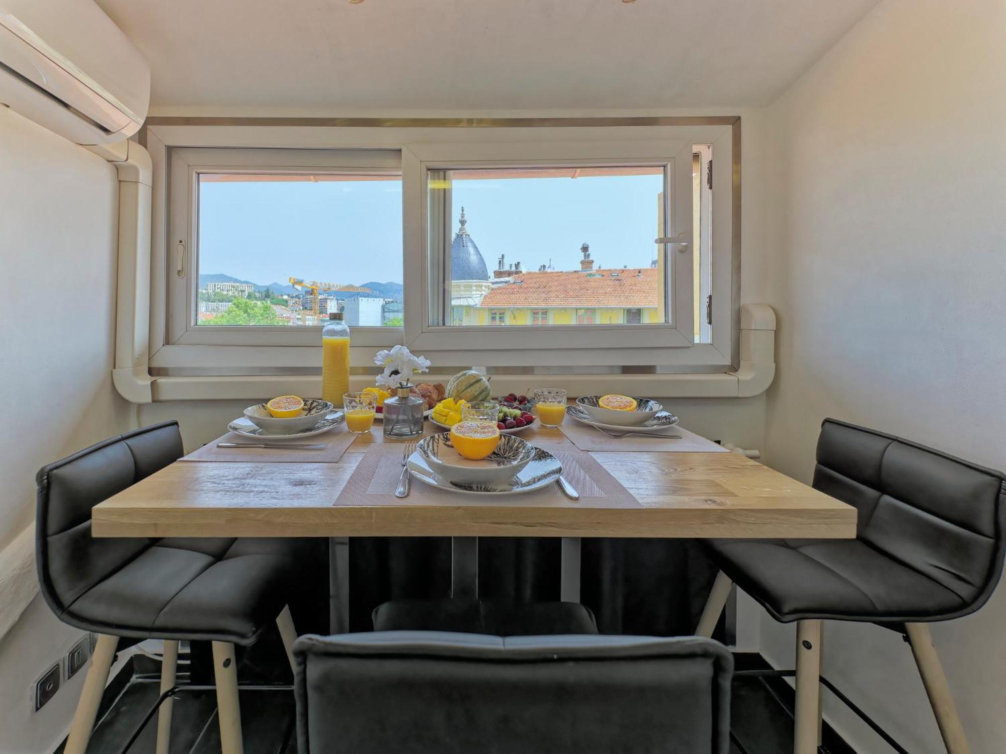 Appartement Cosy Avec Vue Panoramique ! 尼斯 外观 照片